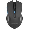 Obrázok pre výrobcu Defender Myš Accura MM-275, 1600DPI, 2.4 [GHz], optická, 6tl., 1 koliesko, bezdrôtová, čierna, 1 ks AA