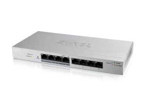 Obrázok pre výrobcu ZyXEL 8xGb 4xPOE fanless desktop switch GS1200-8HP