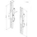 Obrázok pre výrobcu Connect-IT PFS3304 Délka 450 mm, VESA vert max 420 mm, náklon 0-10-15-20°, 80 kg, černá