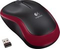 Obrázok pre výrobcu Logitech Wireless Mouse M185 nano, červená