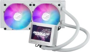 Obrázok pre výrobcu ASUS vodní chladič CPU AIO ROG RYUJIN III 240 ARGB WHITE, 2x120mm, LGA1851, AM5