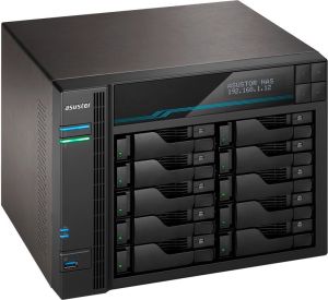 Obrázok pre výrobcu Asustor NAS AS6510T / 10x 2,5"/3,5" SATA III, 2x M.2/ Intel ATOM C3538 2.1 GHz/ 8GB/ 2x 10 GbE + 2x 2.5 GbE/ 2x USB 3.2