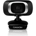 Obrázok pre výrobcu Canyon CNE-CWC3N webkamera, 2Mpx HD, 1/4 CMOS, USB, mikrofón, 360° rozsah
