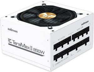 Obrázok pre výrobcu Zalman zdroj ZM850-TMX2 WH/ 850W / ATX3.0 / active PFC / modulární / 80 Plus Gold / bílý