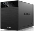 Obrázok pre výrobcu Icy Box externý box pro 4xHDD 3.5" USB 3.0, eSATA Host, RAID 0/1/3/5/10, čierny