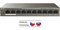 Obrázok pre výrobcu Tenda TEF1110P-8-63W PoE AT switch - 8x PoE 100 Mb/s + 2x Uplink 100 Mb/s, PoE max 63W, fanless