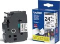 Obrázok pre výrobcu Brother - TZe-S251 bílá / černá (24mm,lamin.,extrémně adh.)