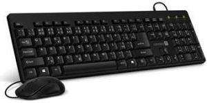Obrázok pre výrobcu CONNECT IT Combo drátová černá klávesnice + myš, CZ + SK layout