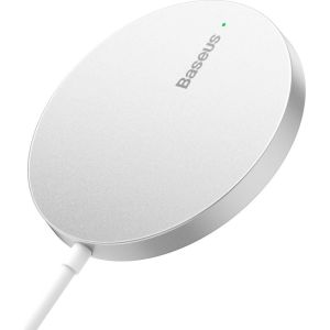 Obrázok pre výrobcu Baseus Bezdrátová nabíječka do sítě Simple Mini3 15W USB-C bílá
