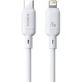 Obrázok pre výrobcu Baseus Rychlonabíjecí kabel Silky USB-C/Lightning 1m 20W bílý
