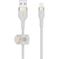 Obrázok pre výrobcu Belkin kabel USB-A s konektorem LTG,3M bilý pletený