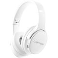 Obrázok pre výrobcu Canyon BTHS-4, OnRiff 4 Bluetooth bezdrôtové slúchadlá, 50 hod výdrž, skladacie, biele