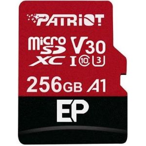 Obrázok pre výrobcu Patriot 256GB microSDXC V30 A1, class 10 U3 100/80MB/s + adapter