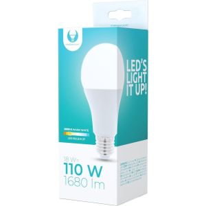Obrázok pre výrobcu LED žárovka Forever A65 E27 18W teplá bílá