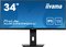 Obrázok pre výrobcu iiyama ProLite XUB3493WQSU-B5 34"/IPS/3440x1440 75Hz/4ms/Black/3R
