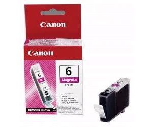 Obrázok pre výrobcu Kazeta CANON BCI-6M Magenta pre PIXMA iP3000/4000/4000R/5000/60008500 MP750/780,