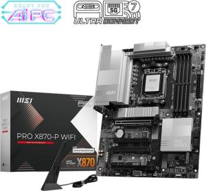 Obrázok pre výrobcu MSI MB Sc AM5 PRO X870-P WIFI, AMD X870, 4xDDR5, 1xHDMI, 1xThunderbolt, WI-FI