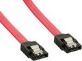 Obrázok pre výrobcu 4World HDD kábel | SATA 3 | 30cm | petlice | červený