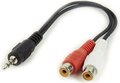 Obrázok pre výrobcu Gembird kabel audio stereo minijack -> 2x RCA (CINCH) F 0,2M