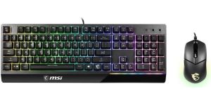 Obrázok pre výrobcu MSI herní set klávesnice s myší Vigor GK30 COMBO/ drátový/ RGB podsvícení/ USB/ CZ+SK layout