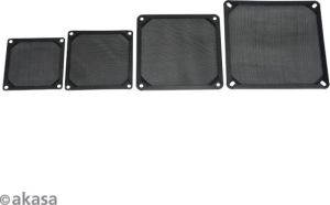 Obrázok pre výrobcu AKASA Prachový filtr GRM140-AL01-BK, 140mm, hliník