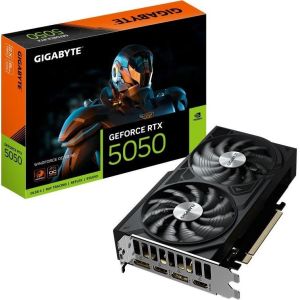 Obrázok pre výrobcu GIGABYTE VGA NVIDIA GeForce RTX 5050 WINDFORCE OC V2 8G, 8G GDDR6, 2xDP, 2xHDMI