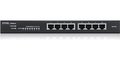 Obrázok pre výrobcu Zyxel GS1915-8, 8-port GbE Smart hybrid mode Switch, standalone or NebulaFlex Cloud, desktop, fanless