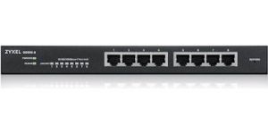 Obrázok pre výrobcu Zyxel GS1915-8, 8-port GbE Smart hybrid mode Switch, standalone or NebulaFlex Cloud, desktop, fanless