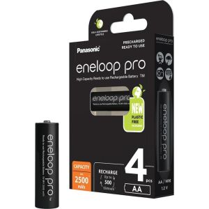 Obrázok pre výrobcu Panasonic Eneloop Pro AA NiMH 1,2V 2500mAh BL4