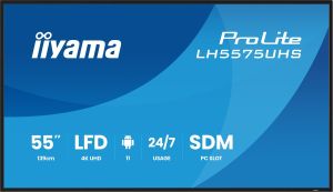 Obrázok pre výrobcu 55" iiyama LH5575UHS-B2AG:IPS,4K UHD,Android,24/7
