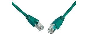 Obrázok pre výrobcu SOLARIX patch kabel CAT5E SFTP PVC 0,5m zelený snag-proof