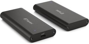 Obrázok pre výrobcu FANTEC NVMe31 M.2 black USB 3.1 Gen2 Typ-C