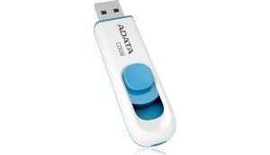 Obrázok pre výrobcu ADATA Classic Series C008 64GB USB 2.0 flashdisk, výsuvný konektor, bielo-modry