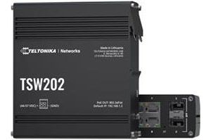 Obrázok pre výrobcu Teltonika PoE+ L2 Managed Switch 8 10/100/1000, 2x SFP - TSW202
