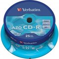 Obrázok pre výrobcu Verbatim CD-R (25-Pack)Spindle/Crystal/DLP/48x/700MB
