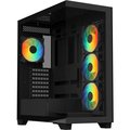 Obrázok pre výrobcu BitFenix skříň CETO / ATX / 4x 120mm FRGB fan / 2x USB 3.0 / USB-C / tvrzené sklo / černá