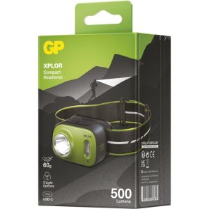 Obrázok pre výrobcu LED nabíjecí čelovka GP Xplor PHR17, 500 lm
