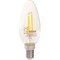 Obrázok pre výrobcu TESLA LED žárovka FILAMENT RETRO svíčka/ E14/ 2,5W/ 230V/ 250lm/ 2700K/ teplá bílá/ čirá
