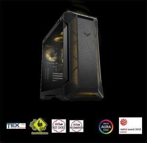 Obrázok pre výrobcu ASUS TUF Gaming GT501 case EATX Black, AURA LED fan