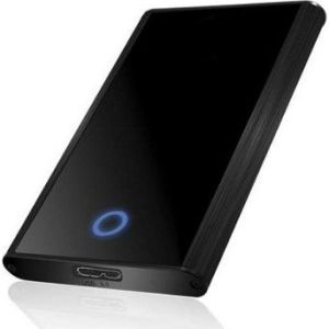 Obrázok pre výrobcu Icy Box externý box na 2.5" HDD, SATA do USB 3.0, čierny + ochranné púzdro
