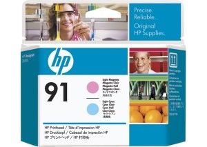 Obrázok pre výrobcu C9462A HP 91 Light Magenta & Light Cyan Printhead DG Z6100