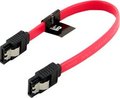 Obrázok pre výrobcu 4World HDD kábel | SATA 3 | SATA-SATA | 20cm | petlice | červený