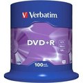 Obrázok pre výrobcu Verbatim DVD+R(100-Pack)Spindle/General Retail/16x/4.7GB