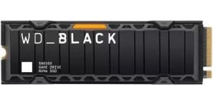 Obrázok pre výrobcu WD BLACK SSD NVMe M.2 8TB PCIe SN850X,Gen4 , (R:7200, W:6600MB/s) + chladič