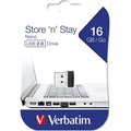 Obrázok pre výrobcu Verbatim USB flash disk, 2.0, 16GB, Nano Store ,N, Stay, čierny, 97464