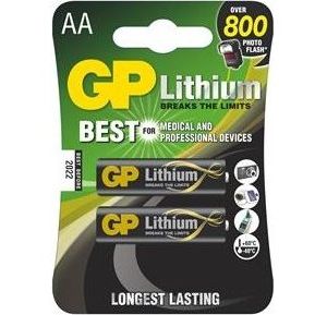 Obrázok pre výrobcu GP Lithiová Baterie GP AA 2ks