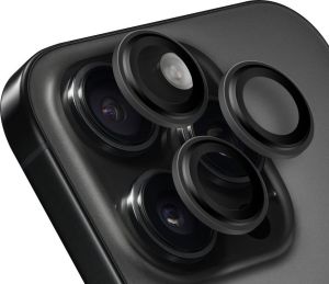 Obrázok pre výrobcu OBAL:ME Ochrana Šošoviek pre Apple iPhone 16 Pro/16 Pro Max Black Titanium