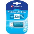 Obrázok pre výrobcu Verbatim USB flash disk, 2.0, 32GB, PinStripe USB, modrý