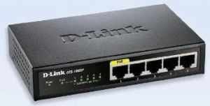 Obrázok pre výrobcu D-Link DES-1005P 5-port PoE 10/100 Desktop Switch