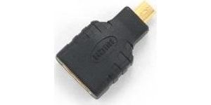 Obrázok pre výrobcu Kabel red. HDMI na HDMI micro, zlacené k., černá